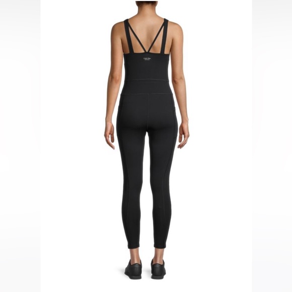 Calvin Klein Performance Strappy Bodysuit - Full Bodysuit (Jumpsuit Style) - Picture 4 of 12